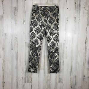 Altard state black & gold jeggings size medium